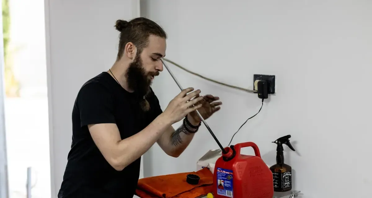 A TheLittman fire eating workshop